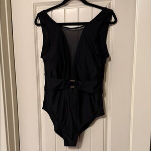 Simon Chang Ladies Black One Piece